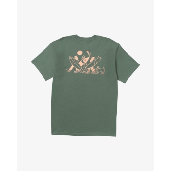 BILLABONG TOGETHER PREMIUM T-SHIRT DARK SLATE