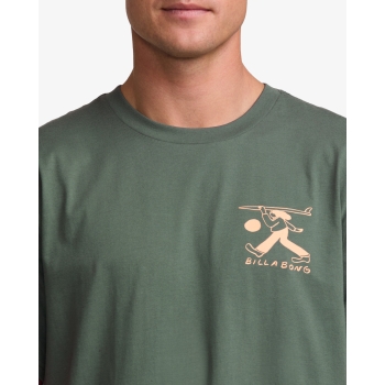 BILLABONG TOGETHER PREMIUM T-SHIRT DARK SLATE