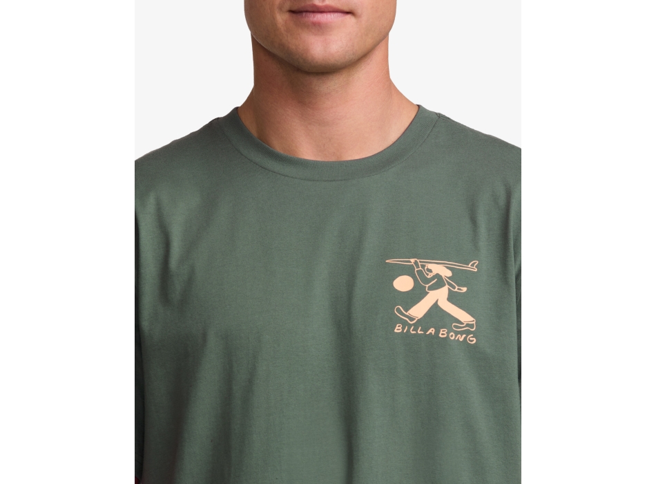 BILLABONG TOGETHER PREMIUM T-SHIRT DARK SLATE