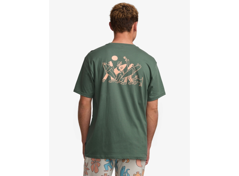 BILLABONG TOGETHER PREMIUM T-SHIRT DARK SLATE