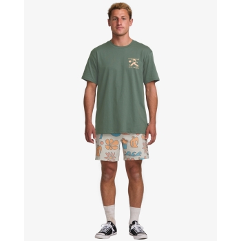 BILLABONG TOGETHER PREMIUM T-SHIRT DARK SLATE