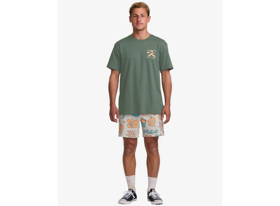 BILLABONG TOGETHER PREMIUM T-SHIRT DARK SLATE
