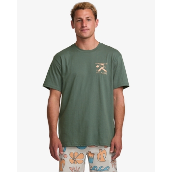 BILLABONG TOGETHER PREMIUM T-SHIRT DARK SLATE