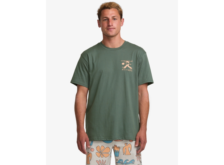 BILLABONG TOGETHER PREMIUM T-SHIRT DARK SLATE