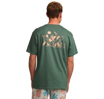 BILLABONG TOGETHER PREMIUM T-SHIRT DARK SLATE