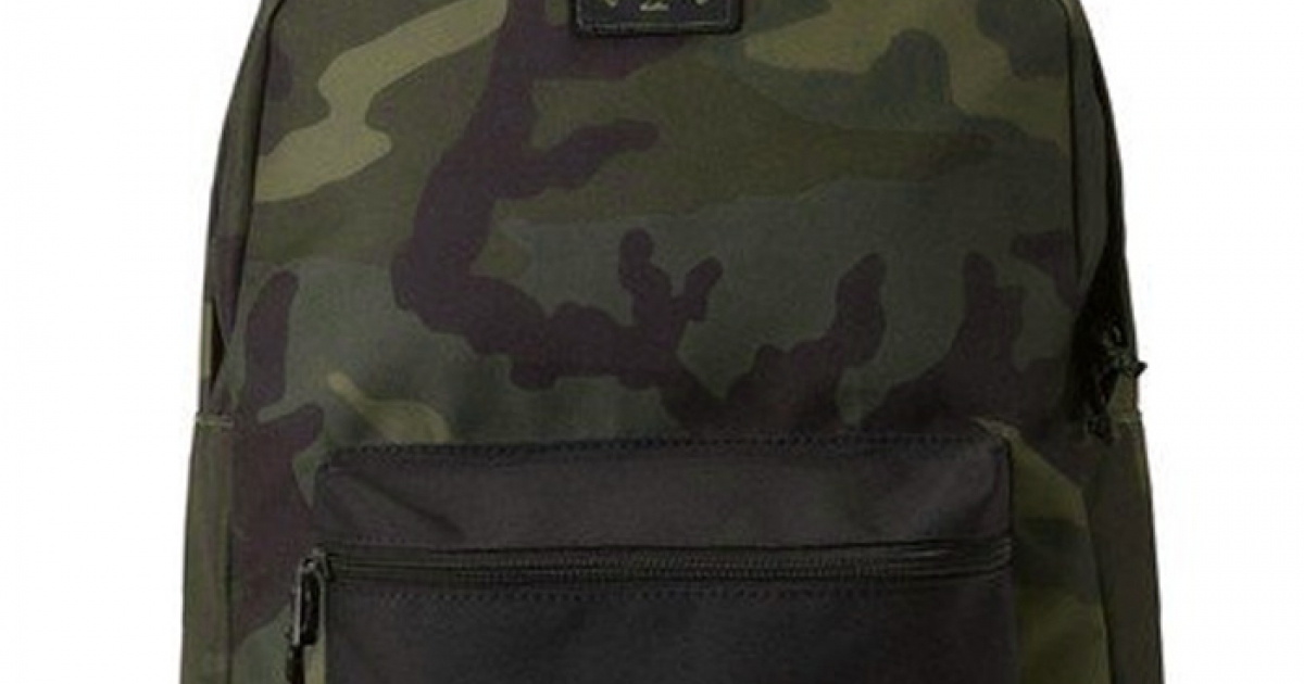 billabong camo backpack