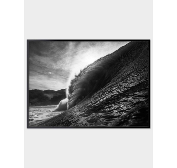 BLACK WAVE LEVANTO PHOTO PRINT