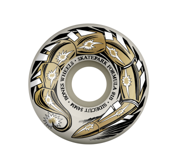 BONES SKATEBOARD WHEELS SKATE SCORPEEDO 54MM SIDECUT SKATEPARK FORMULA 81B 