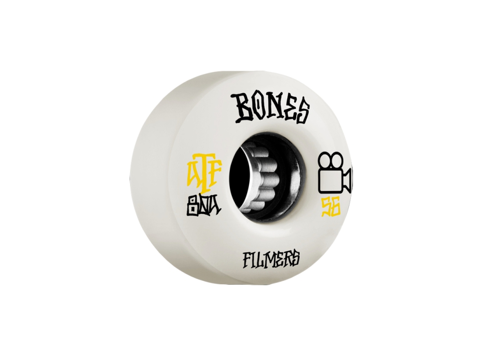 BONES SKATEBOARDS WHEELS ALL TERRAIN FORMULA FILMERS 56MM 80A