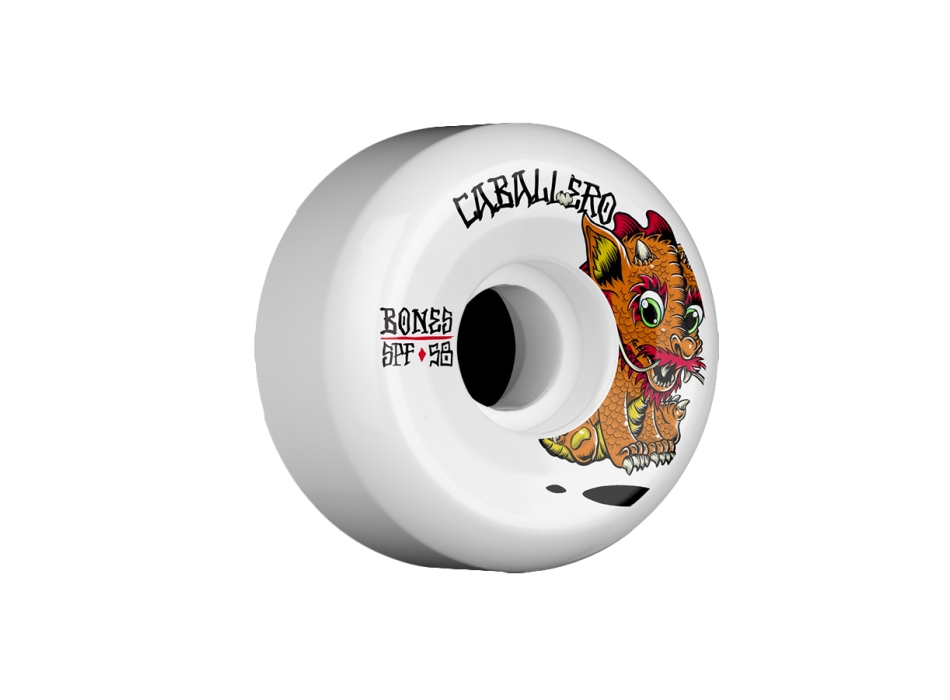 BONESSKATEBOARDS WHEELS PRO CABALLERO BABY DRAGON SPF 58MM 84B 