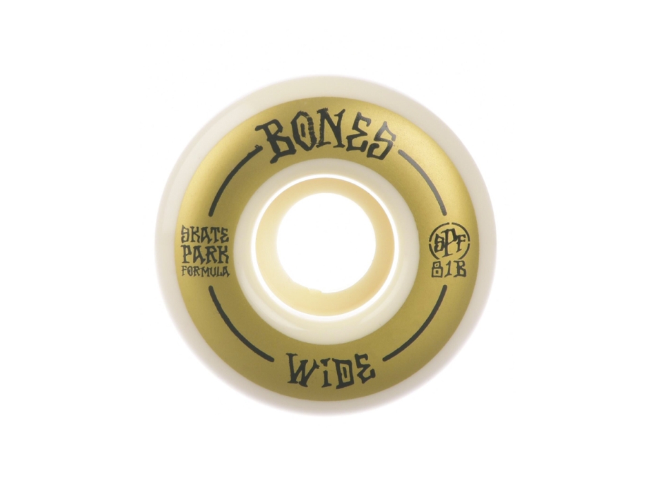 BONES SKATEBOARDS WHEELS SKATEPARK FORMULA 81B 54MM
