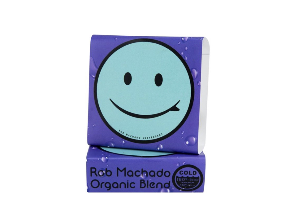 BUBBLE GUM ROB MACHADO ORGANIC BLEND SURF WAX COLD 60° & BELOW