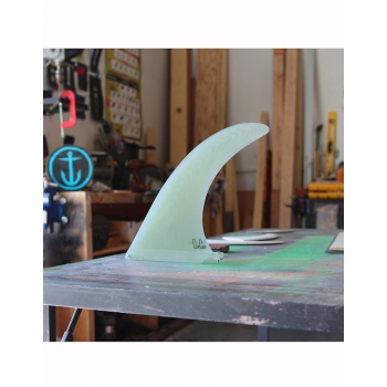 CAPTAIN FIN 10.0" LONGBOARD FIN FIBERGLASS CHRIS CHRISTENSON