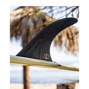 CAPTAIN FIN 10" RAKED LONGBOARD FIN BLACK