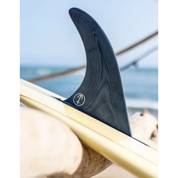 CAPTAIN FIN 10" RAKED LONGBOARD FIN BLACK