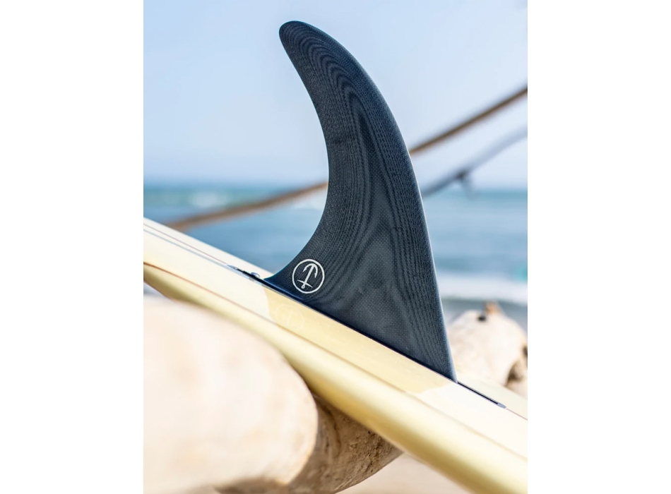 CAPTAIN FIN 10" RAKED LONGBOARD FIN BLACK