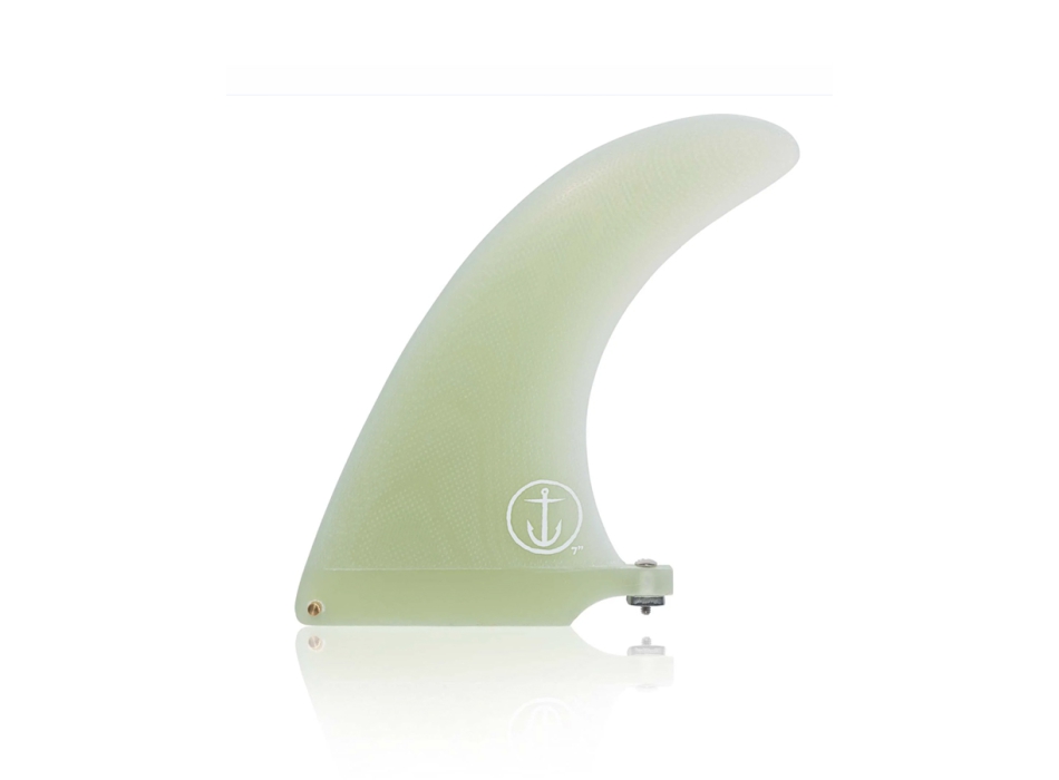 CAPTAIN FIN SLASHER 7.5" LONGBOARD FIN CLEAR