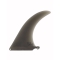 CAPTAIN FIN 8'' LONGBOARD FIN FIBERGLASS CHRIS CHRISTENSON SMOKE