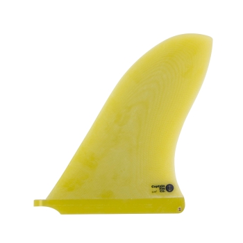 CAPTAIN FIN 9.75'' THE VAMP PIVOT LONGBOARD FIN YELLOW