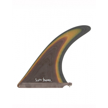 CAPTAIN FIN 9.8" LONGBOARD FIN FIBERGLASS SCOTTY STOPNIK