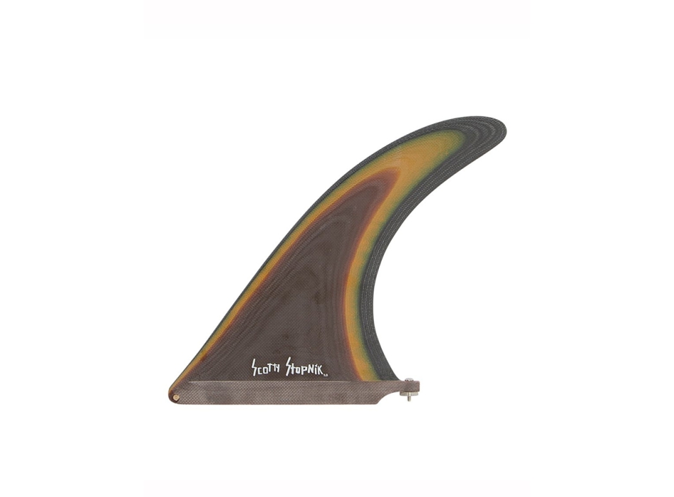 CAPTAIN FIN 9.8" LONGBOARD FIN FIBERGLASS SCOTTY STOPNIK