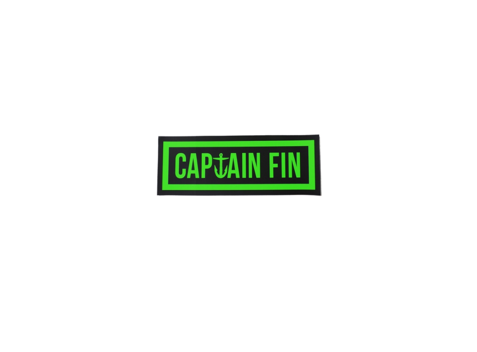 CAPTAIN FIN STICKER BIG COLOR