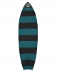 CAPTAIN FIN BOARDSOCK COVER STRETCH HYBRID BLACK GREEN