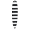 CAPTAIN FIN BOARDSOCK COVER STRETCH LONGBOARD BLACK WHITE