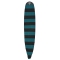 CAPTAIN FIN BOARDSOCK COVER STRETCH LONGBOARD BLACK GREEN