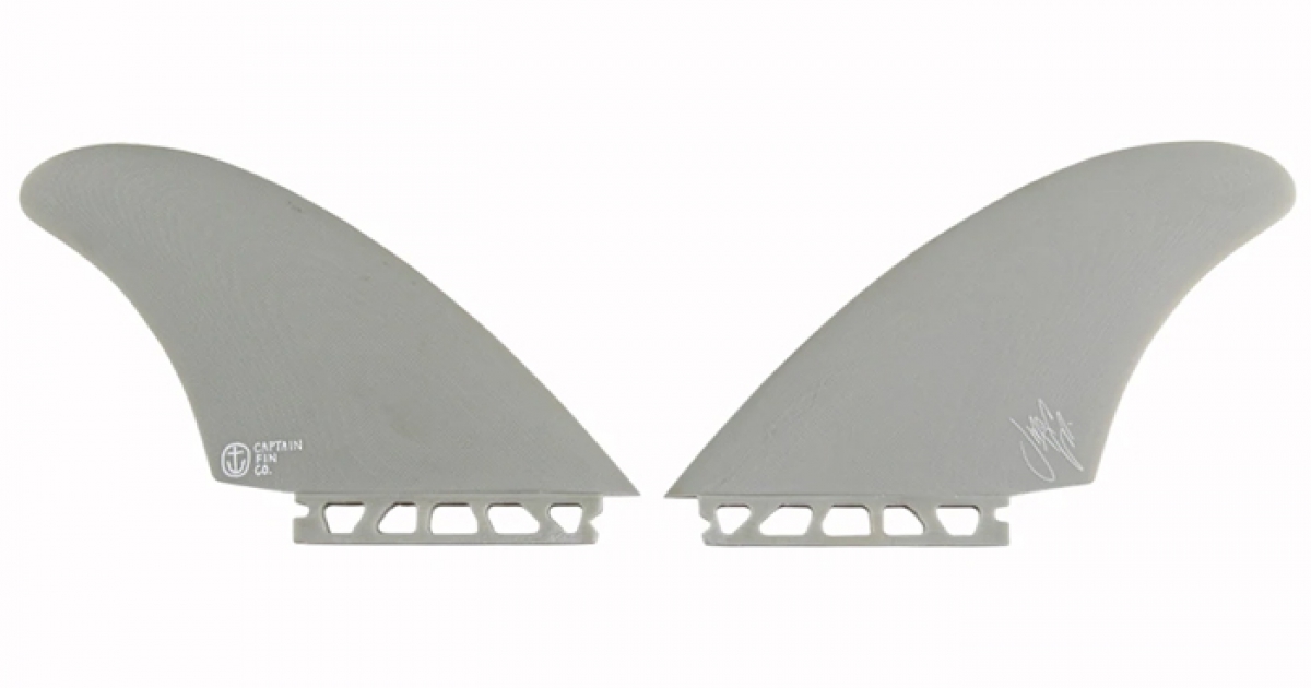 Captain Fin Jeff McCallum Keel 5.1 Twin White - Buy Online