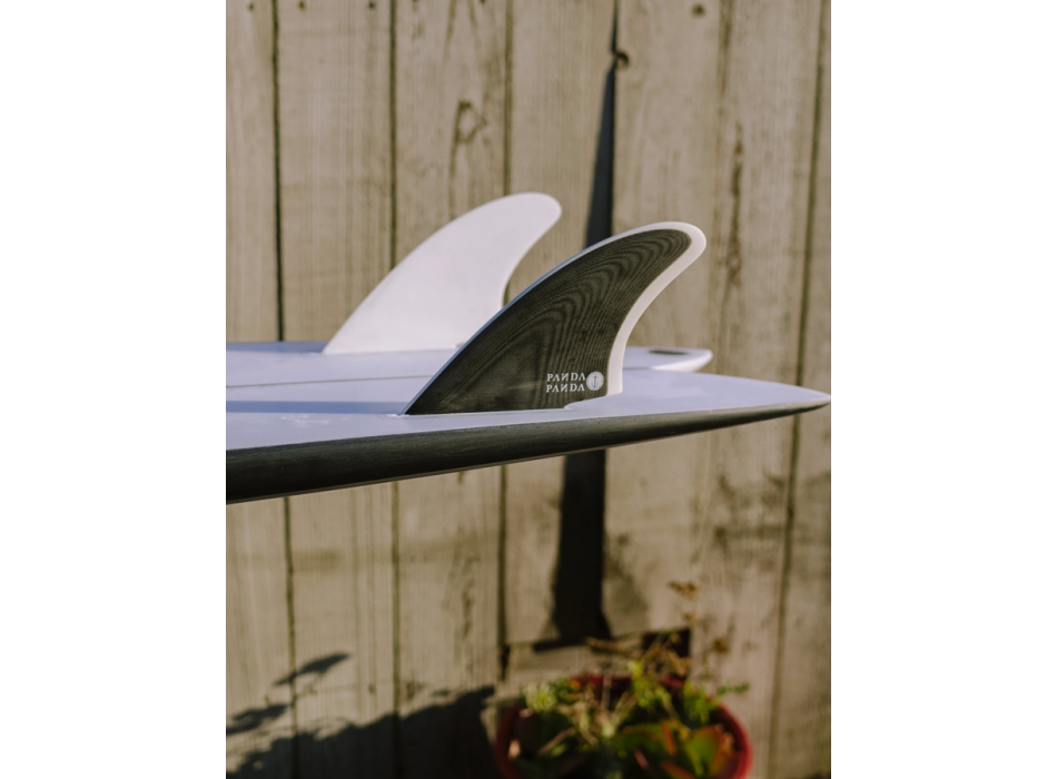 CAPTAIN FIN PANDA KEEL BLACK SINGLE TAB