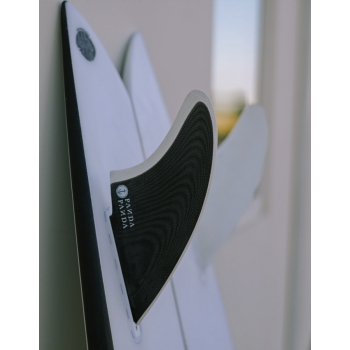 CAPTAIN FIN PANDA KEEL BLACK SINGLE TAB