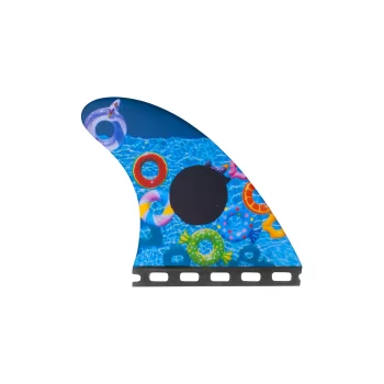 CAPTAIN FIN POOL PARTY MEDIUM TRI FIN SET