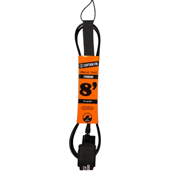 CAPTAIN FIN SHRED CORD 8' STANDARD BLACK