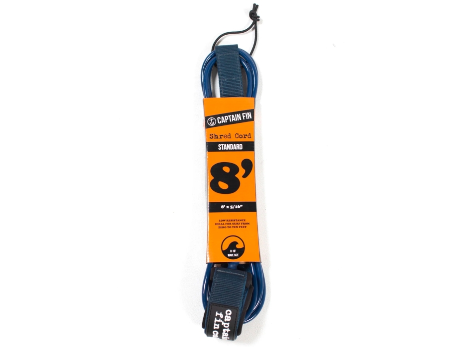 CAPTAIN FIN SHRED CORD 8' STANDARD NAVY