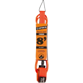 CAPTAIN FIN SHRED CORD 8' STANDARD ORANGE