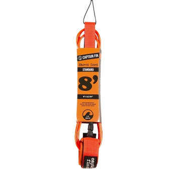 CAPTAIN FIN SHRED CORD 8' STANDARD ORANGE