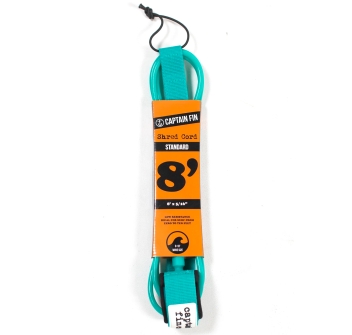 CAPTAIN FIN SHRED CORD 8' STANDARD TEAL