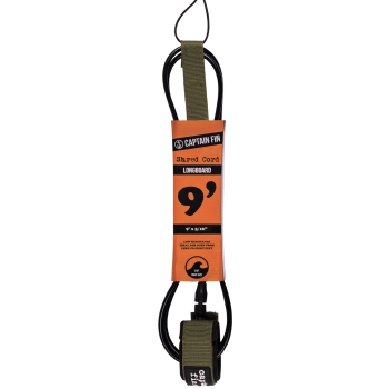 CAPTAIN FIN SHRED CORD 9' STANDARD ARMY GREEN