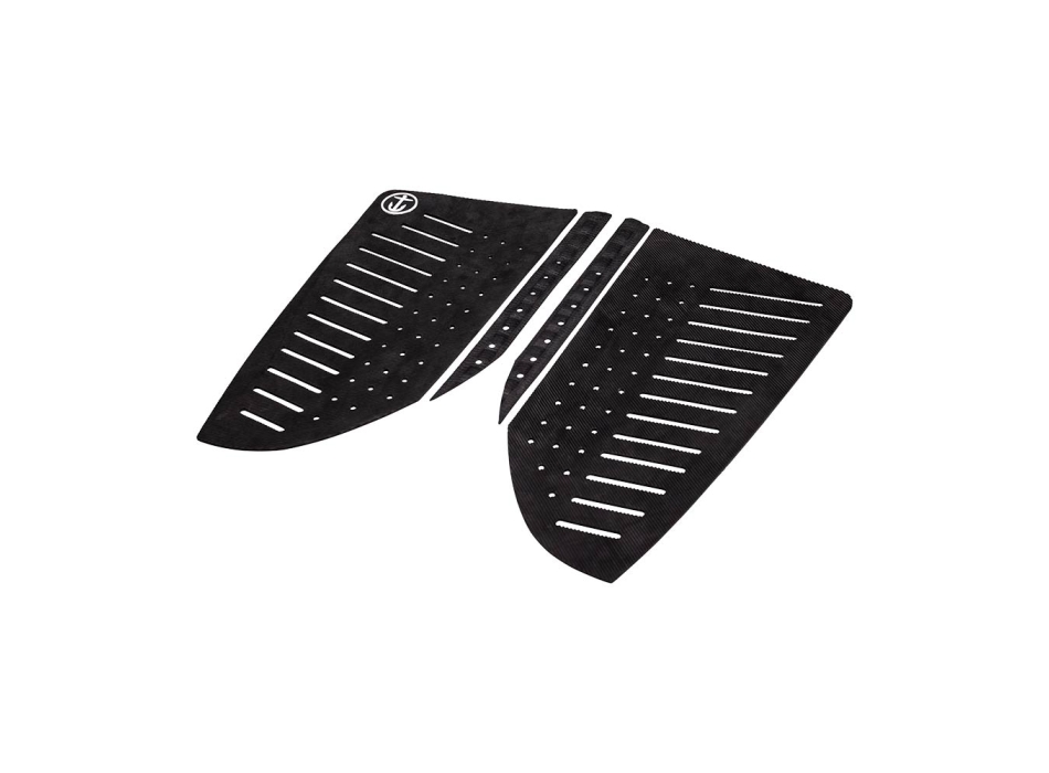 CAPTAIN FIN TROOPER TRACTION PAD 2 PIECE FISH BLACK