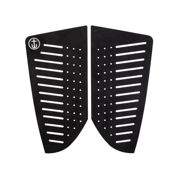 CAPTAIN FIN TROOPER TRACTION PAD 2 PIECE FISH BLACK