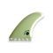 CAPTAIN FIN TYLER TWIN + TRAILER ESPECIAL FIBERGLASS SINGLE TAB MIST GREEN