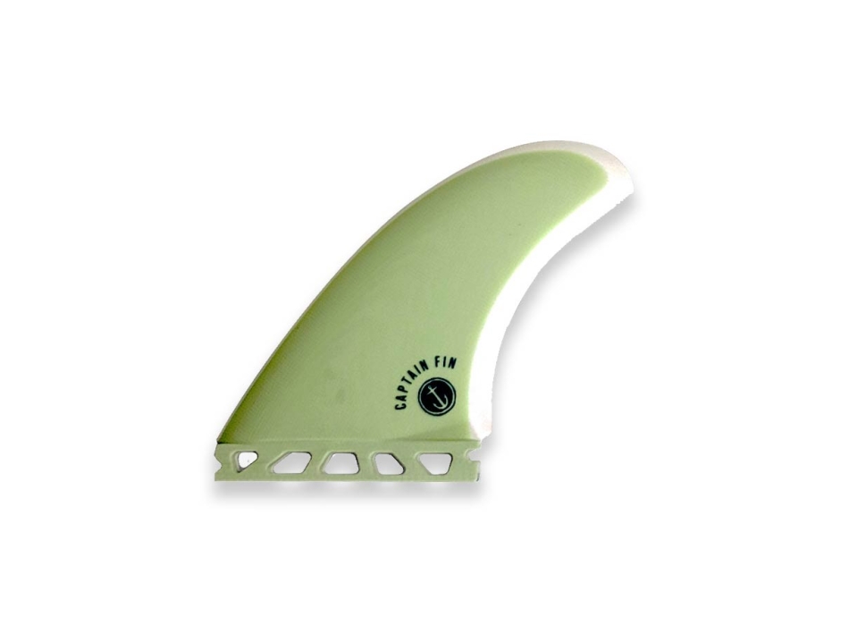 CAPTAIN FIN TYLER TWIN + TRAILER ESPECIAL FIBERGLASS SINGLE TAB BLACK