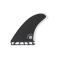 CAPTAIN FIN TYLER TWIN + TRAILER ESPECIAL FIBERGLASS SINGLE TAB BLACK