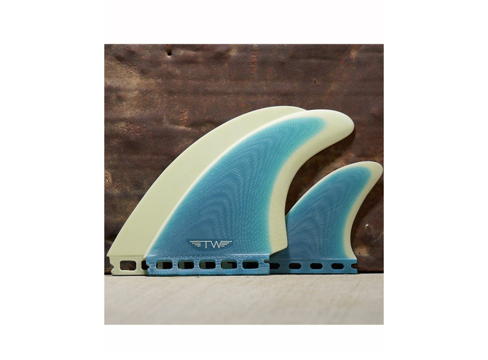CAPTAIN FIN TYLER WARREN TW TWIN ESPECIAL SINGLE TAB TURQUOISE