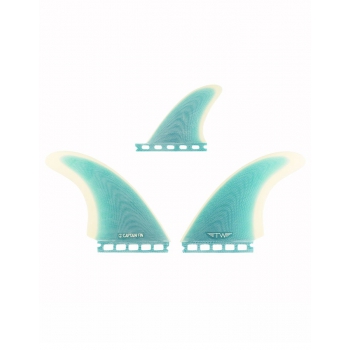 CAPTAIN FIN TYLER WARREN TW TWIN ESPECIAL SINGLE TAB TURQUOISE
