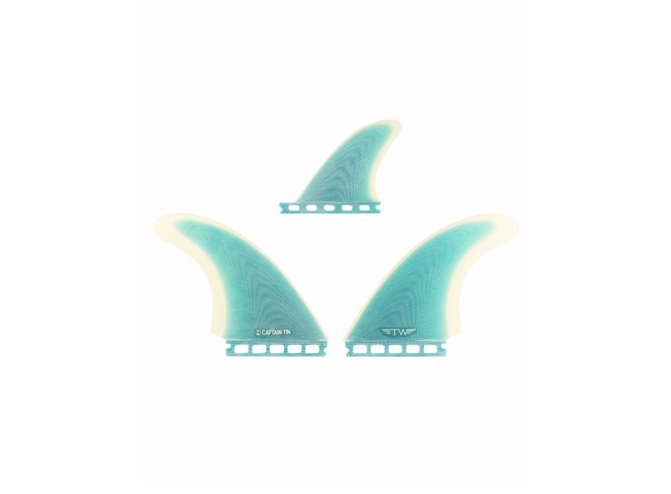 CAPTAIN FIN TYLER WARREN TW TWIN ESPECIAL SINGLE TAB TURQUOISE