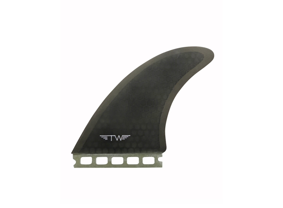 CAPTAIN FIN TYLER WARREN TW TWIN + TRAILER HC SINGLE TAB BLACK