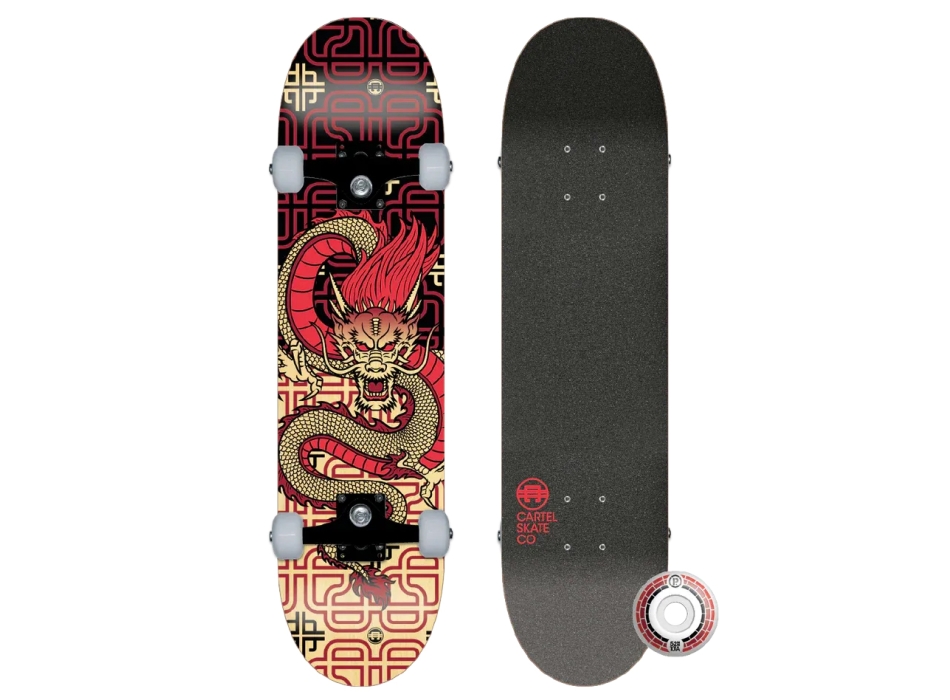CARTEL SKATEBOARD DRAAK 7'5'' KIDS