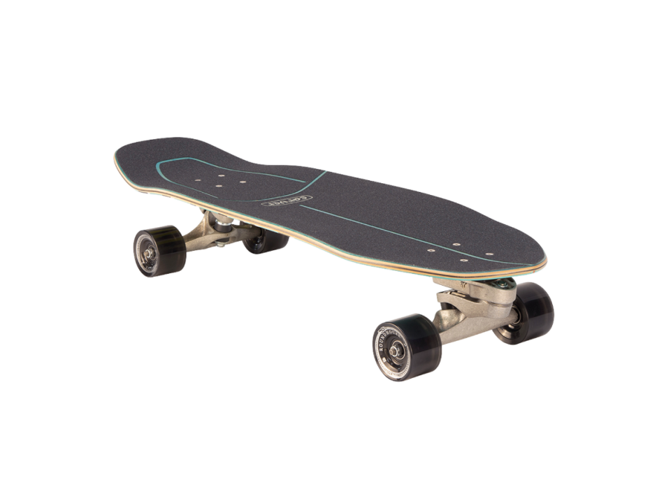 CARVER 31" AQUA TIGER JAIME O'BREIN SURFSKATE COMPLETE C7
